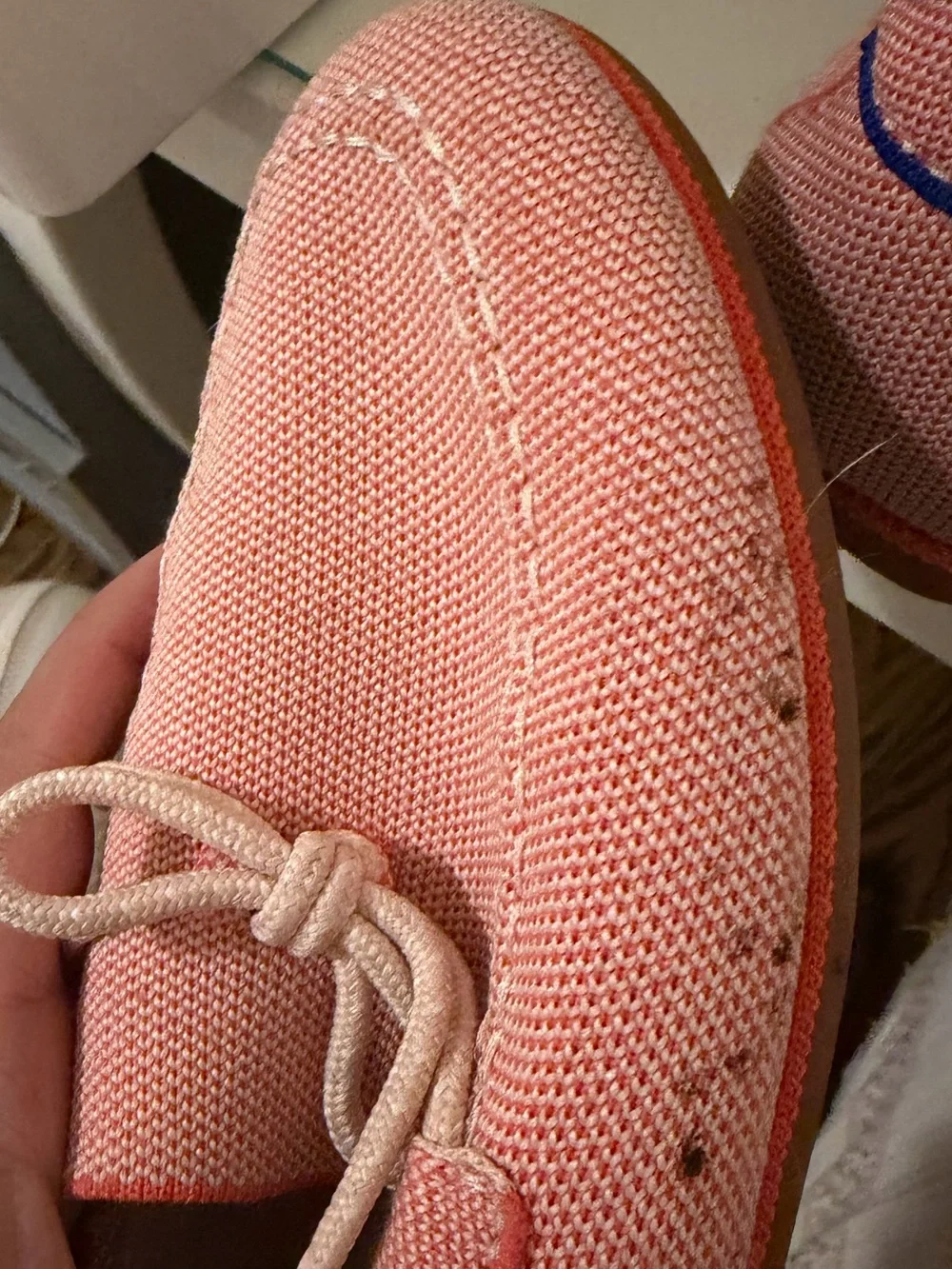 Like New Rothy's Women's The Boat Shoe Sunbaked Pink